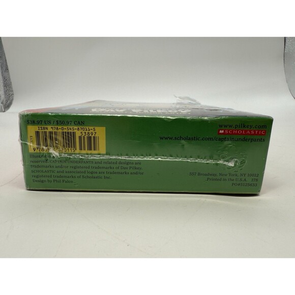 The Adventures of Captain Underpants Paperback Full Color by Dav Pilkey - Picture 6 of 7